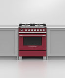 FISHER & PAYKEL OR30SCG6R1 Dual Fuel Range, 30", 4 Burners, Self-cleaning - OR30SCG6R1-KT