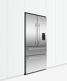 FISHER & PAYKEL RF172GDUX1 Freestanding French Door Refrigerator Freezer, 32", 16.8 cu ft, Ice & Water - RF172GDUX1-KT