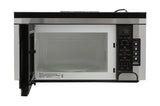 SHARP  1.5 cu. ft. 1000W Sharp Stainless Steel Over-the-Range Carousel Microwave Oven - R1514TY-KT