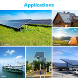 iDeal 370W Mono Black Perc Solar Panel FULL PALLET (32 PANELS)UL 61730 - SG-370WMBx32