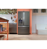 GE APPLIANCES GYE22GMNES GE® ENERGY STAR® 22.1 Cu. Ft. Counter-Depth French-Door Refrigerator -GYE22GMNES-KT