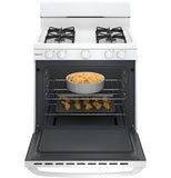 HOTPOINT RGBS300DMWW Hotpoint 30" Free-Standing Gas Range - RGBS300DMWW-KT
