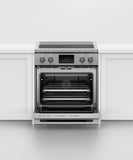 FISHER & PAYKEL RHV3484N Dual Fuel Range, 48", 4 Burners, 4 Induction Zones, Self-cleaning - RHV3484N-KT