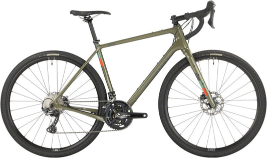 Salsa NEW Salsa Warbird C GRX 810 2x All-Road Gravel Bike - 700c, Carbon, Green - 210000050757