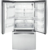 GE APPLIANCES GYE18JYLFS GE® ENERGY STAR® 17.5 Cu. Ft. Counter-Depth FrenGYE18JYLFS-KT