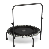 JumpSport 350i 39" Fitness Trampoline and Handle Bar with 30 Adjustable Bungees - 323353