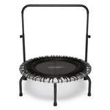 JumpSport 350i 39" Fitness Trampoline and Handle Bar with 30 Adjustable Bungees - 323353