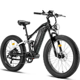 FREESKY Eurostar M-410 1000 w Mountain Ebike 4 Fat Tire Electric Fat Tire Mountain eBike - FREES|MOUNT|RED|0101