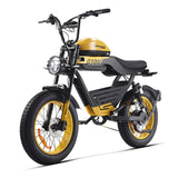 HappyRun 1000W Fastest Ebike G100 Dual Batteries - G100-Orange