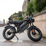 2025 HappyRun 1000W Dual Battery Fast Electric Cargo Bike - G70