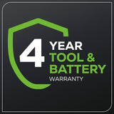 Greenworks 80V 21" Cordless Battery 4-in-1 Self-Propelled Lawn Mower w/ 4.0Ah Battery & Charger - 2550402