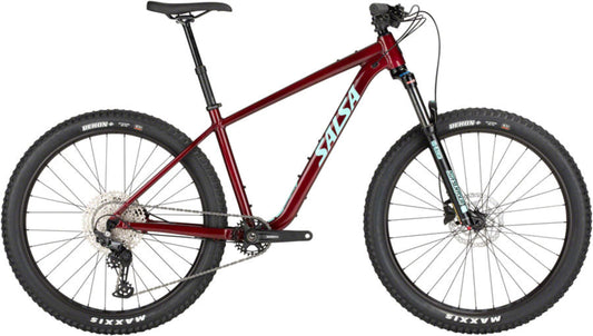 Salsa NEW Salsa Rangefinder Deore 12 27.5+ - Dark Red Hardtail Mountain Bike - 210000043623