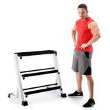 Marcy 3 Tier Free Weight/Dumbbell Storage Rack Stand for Home and Gyms (2 Pack) - 110680
