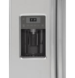 GE APPLIANCES GZS22DSJSS GE® 21.9 Cu. Ft. Counter-Depth Side-By-Side Refrigerator - GZS22DSJSS-KT