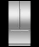 FISHER & PAYKEL RS36A72J1N Integrated French Door Refrigerator Freezer, 36", Ice - RS36A72J1N-KT