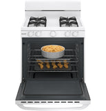 HOTPOINT RGBS300DMWW Hotpoint 30" Free-Standing Gas Range - RGBS300DMWW-KT
