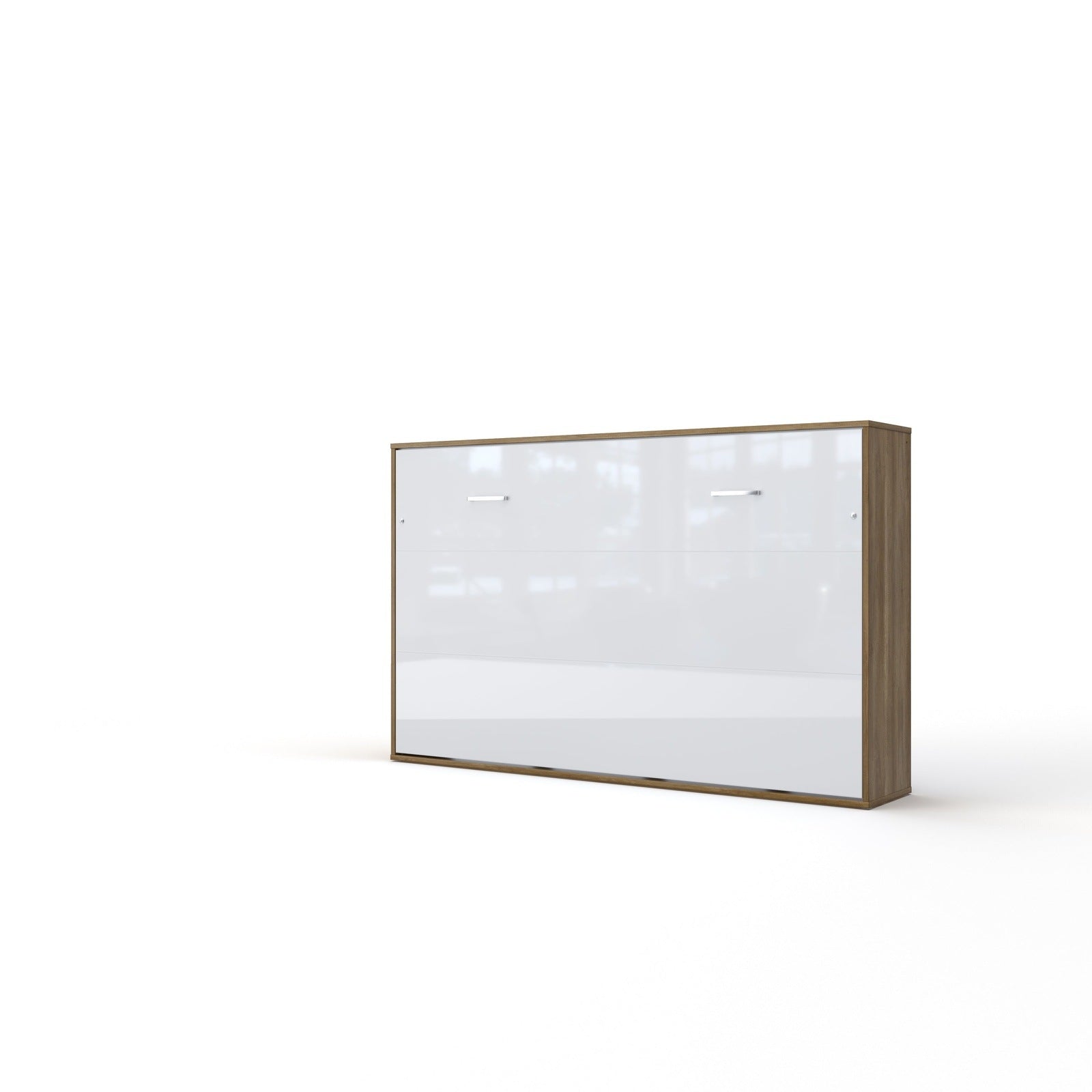 Maxima House Horizontal Murphy Bed INVENTO, European Full Size with mattress - IN-05W - Backyard Provider