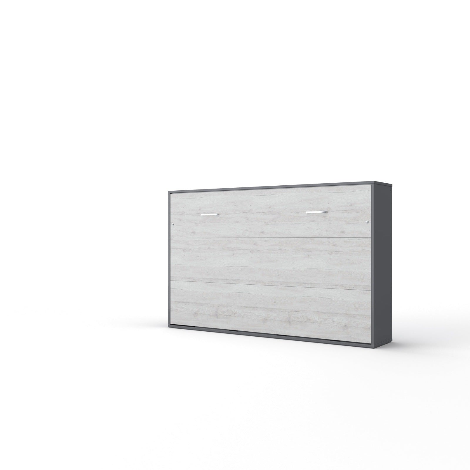 Maxima House Horizontal Murphy Bed INVENTO, European Full Size with mattress - IN-05W - Backyard Provider