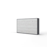 Maxima House Horizontal Murphy Bed INVENTO, European Full Size with mattress - IN-05W - Backyard Provider