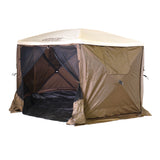 CLAM Quick-Set Escape Sky Camper 11.5 Ft Portable Outdoor Canopy Shelter, Brown - 129889