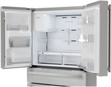 Sharp French 4-Door Counter-Depth Refrigerator with Water Dispenser  - SJG2254FS-KT-