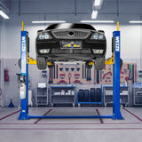 WEIZE 2 Post Automotive Car Lift, 12000 lbs Capacity, 220V 4HP Powerful Motor with Single Point Lock Release - PLA-1029