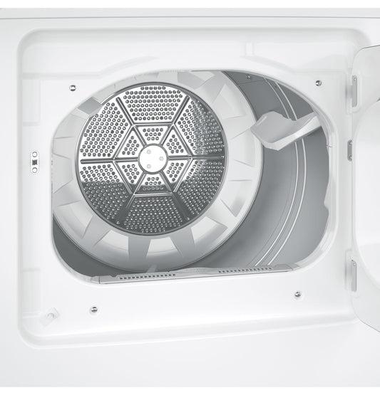 HOTPOINT 6.2 cu. ft. Capacity aluminized alloy Gas Dryer - HTX24GASKWS-KT