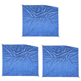 Clam Quick Set Escape Sport Tailgating Shelter Tent + Wind & Sun Panels (3 pack) - 149159