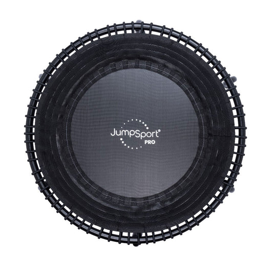 JumpSport 350 PRO Indoor Lightweight 39" Round Fitness Trampoline with 4 Videos - 168417