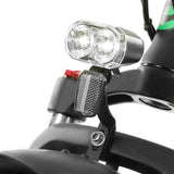 iDeal Ecotric 48V Fat Tire Portable and Folding Electric Bike with color LCD display - NS-NFAT20850C-G+SH-HHJ850-G