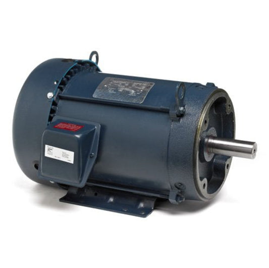 Marathon Electric GT1210 General Purpose Motor 3 ph 3 hp 1800 rpm 208-230/460 V 182TC Frame TEFC Enclosure 60 Hz Rigid Base Mount - GT1210