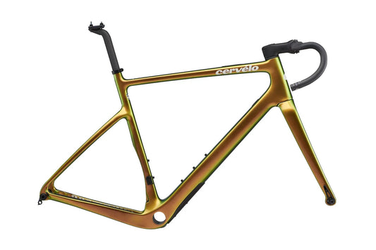 Cervelo Aspero-5 Frameset - Lime Shimmer - Ex-Display - GM031825-02