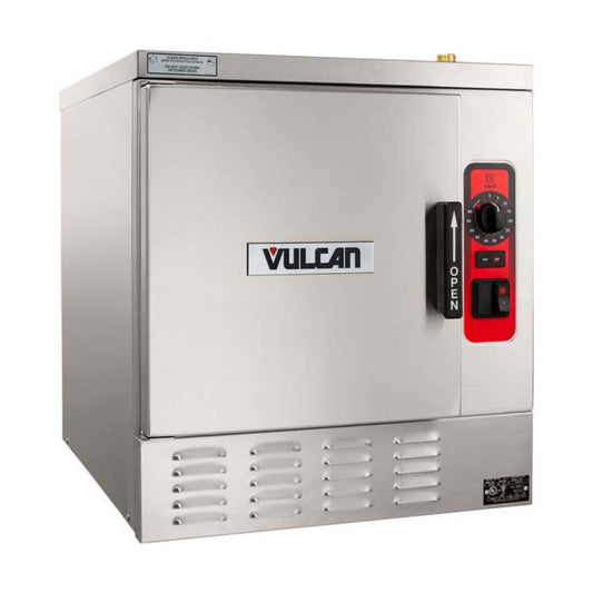 Vulcan C24EA5 5 Pan Electric Countertop Convection Steamer - 208V, 15 kW - C24EA5