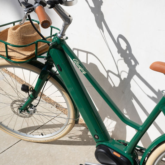 Bluejay Bikes NEW! Bluejay Premiere Lite - British Racing Green Electric Bike - BKLT24-SMBRG