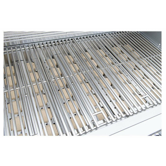 KOKOMO 32" 4-Burner BBQ Grill, Stainless Steel, Locking Casters - KO-BAK4BG