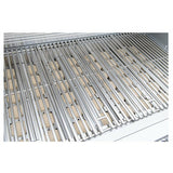 KOKOMO 32" 4-Burner BBQ Grill, Stainless Steel, Locking Casters - KO-BAK4BG