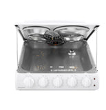 HOTPOINT 20" Electric Free-Standing Front-Control Electric Range - RAS200DMWW-KT