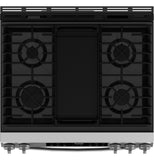 GE APPLIANCES GGS500SVSS GE(R) 30" Slide-In Front Control Gas Range - GGS500SVSS-KT