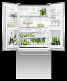 FISHER & PAYKEL RF170ADUSX4N Freestanding French Door Refrigerator Freezer, 32", 17 cu ft, Ice & Water  - RF170ADUSX4N-KT