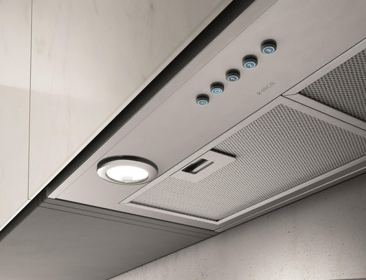 Elica - ASTI - Comfort - 28 1/4" W x 10 3/4" D x 9 1/2" H, Stainless,  - Insert Hoods- EAS428S2