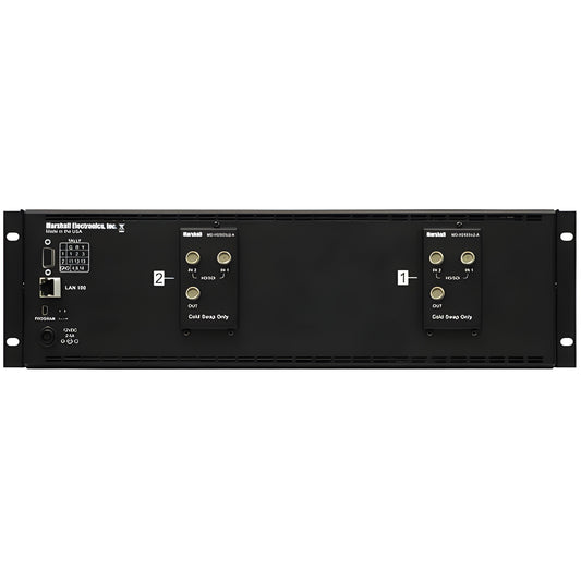 Marshall V-MD72-HDSDIX2 Pre Loaded Monitor with 2 MD-HDSDIx2 Modules - VMD72HDSDIX2