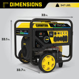 Champion 12000W/15000W Generator Tri-Fuel Electric Start CO Shield Gas Propane Natural Gas New - 201161