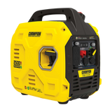 Champion 1850W/2500W Generator Dual Fuel Gas Propane Inverter Low THD CO Shield New - 201183