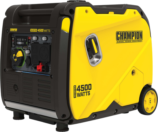 Champion 201318 3500W/4500W Generator Gas Inverter Low THD CO Shield New