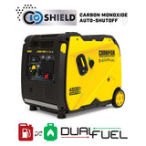 Champion 2001319 3500W/4500W Generator Dual Fuel Inverter Electric Start with CO Shield New - 201319