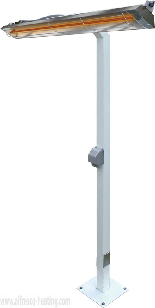 iDeal Infratech 22-1250 8 Foot Pole Mount For 39-Inch Heaters - 22-1250