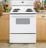 HOTPOINT 30" Free-Standing Standard Clean Electric Range - RBS360DMWW-KT