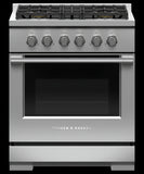 FISHER & PAYKEL RGV3304N Gas Range, 30", 4 Burners - RGV3304N-KT