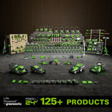 Greenworks 48V (2x24V) 21" Cordless Battery Self-Propelled Mower & Blower Combo Kit w/ (3) Batteries & Chargers -1341802-VK