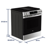 GE APPLIANCES GGS500SVSS GE(R) 30" Slide-In Front Control Gas Range - GGS500SVSS-KT
